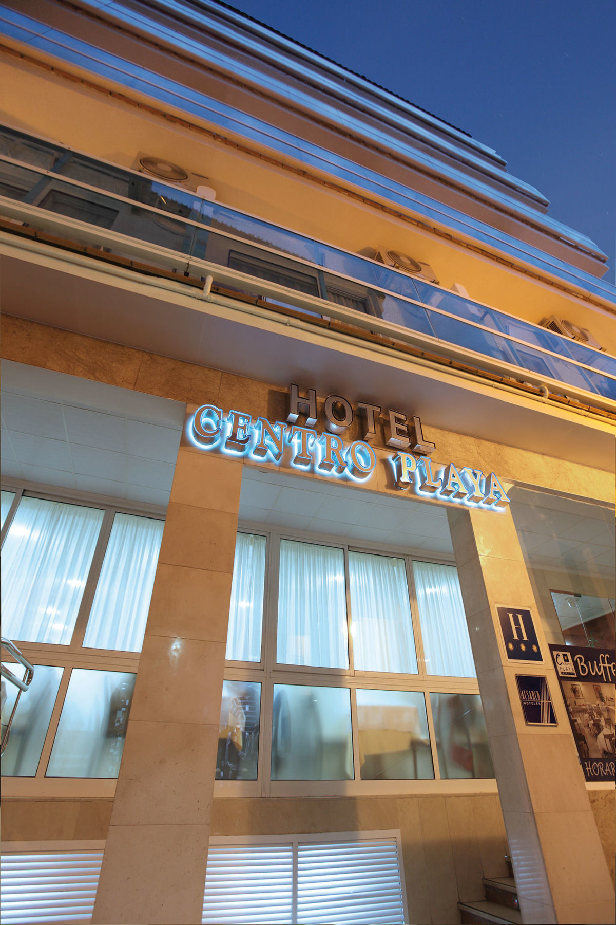 Hotel Centro Mar Benidorm Eksteriør bilde